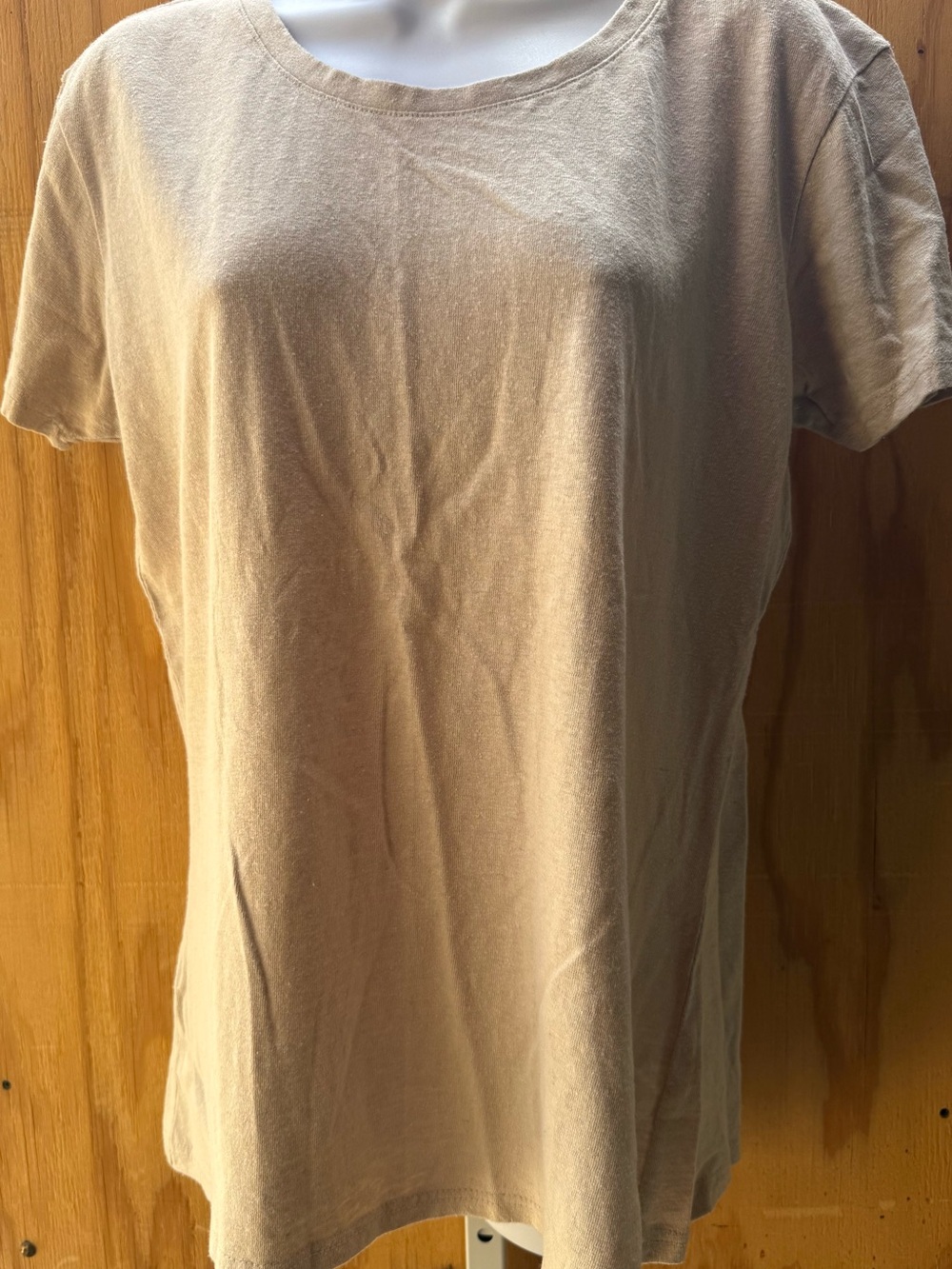 ONNO Sustainable Bamboo Hemp Organic Cotton T-Shirt Natural Boho
